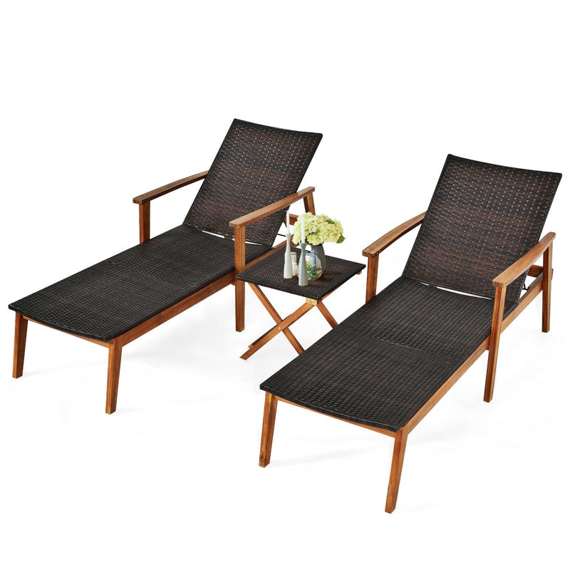 Chaise longue inclinable Heschl