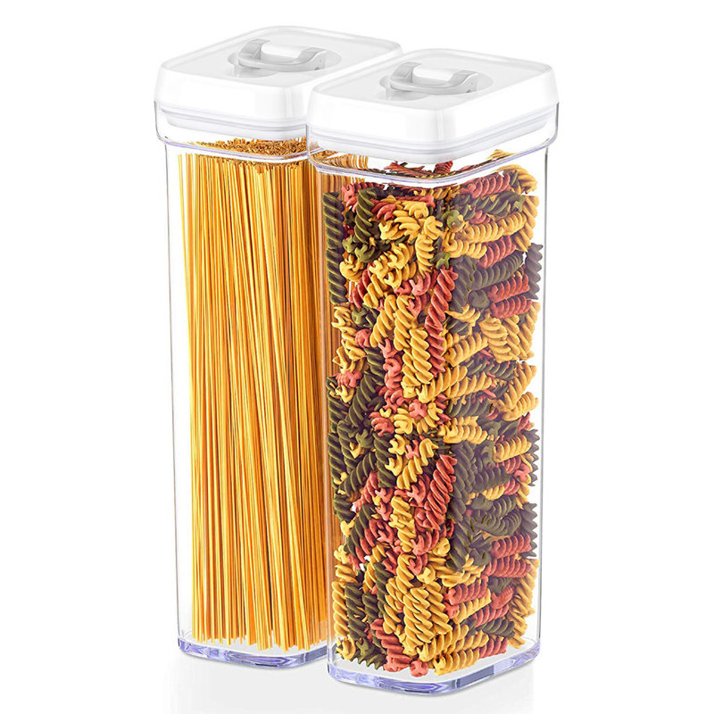 Pasta Airtight Storage Containers, White