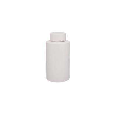 Pot en céramique gingembre / blanc brillant