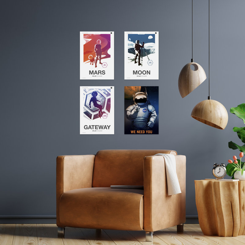 No Frame Print, 29.7cm H x 21cm W
