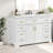 Modern White Vanities with Storage