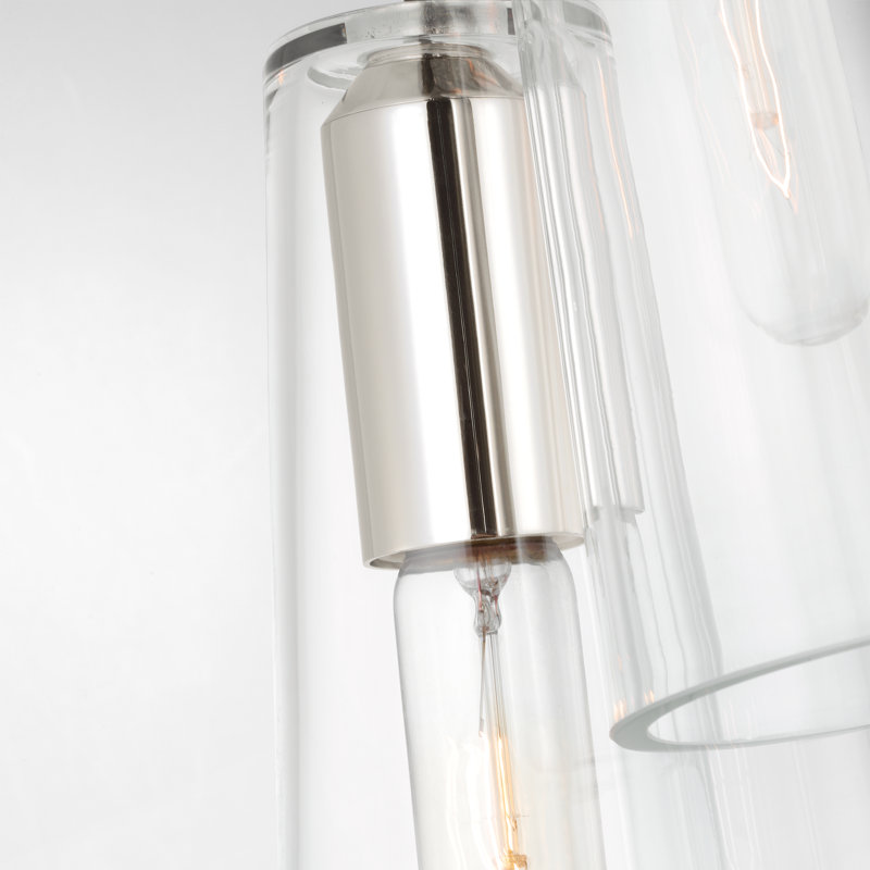Osvaldo 3 - Light Pendant by Ray Booth, Polished Nickel