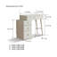 Commode de table (avec tabouret) Commode de table 100% Liriodendron Chinense