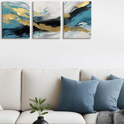 3 Piece Wrapped Canvas Print