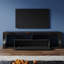 RGB Color Changing Light Mood TV Cabinet with Flip-Down Door-822325329-821569676