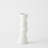 Pradier Candle Holder-White-Lg
