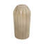 Glass Vase Ribbed Textured Decorative Modern Style Sculpted Design for Casual Home Decor-275740845