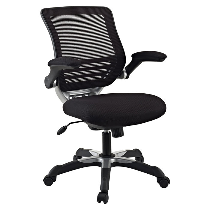 Chaise de bureau Modway Expedition, Noir, Maille