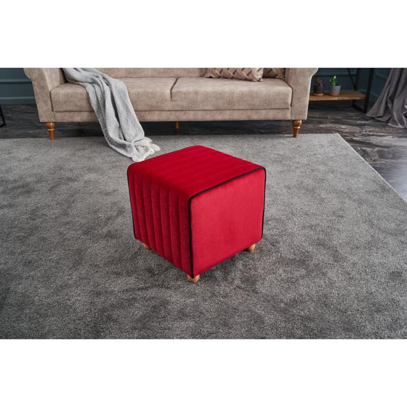 Pouf, Rouge
