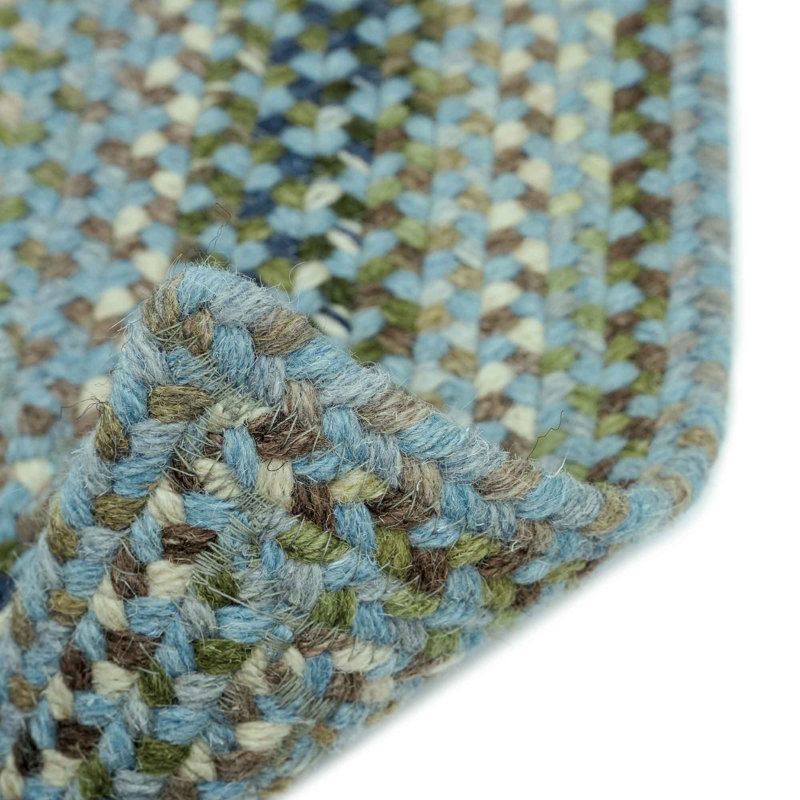 Indoor Rug, Concentric Square 9'6"