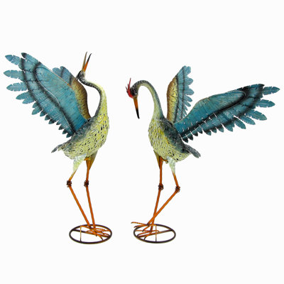 Crossman Animals Weather Resistant Rust Resistant Metal Garden Statue