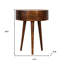 Table de chevet 21 po 21 po