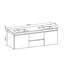 Angela 60" Double Wall Mounted Sink Vanity