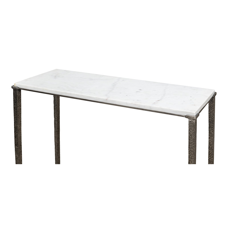 Banswara 36'' W Marble Console Table