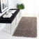 Tapis argent touffeté et fabriqué à la main Assar