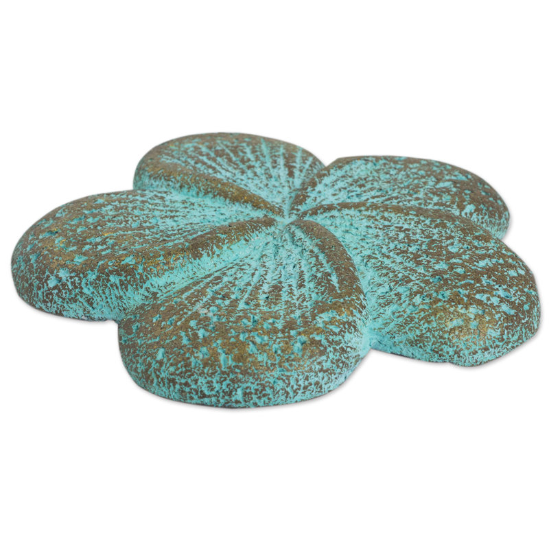 Handmade Coastal Plants & Flowers Wall Decor on Recycled Paper And Cement