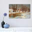 Winter Morning by Walter Launt Palmer - Wrapped Canvas Print-42156569