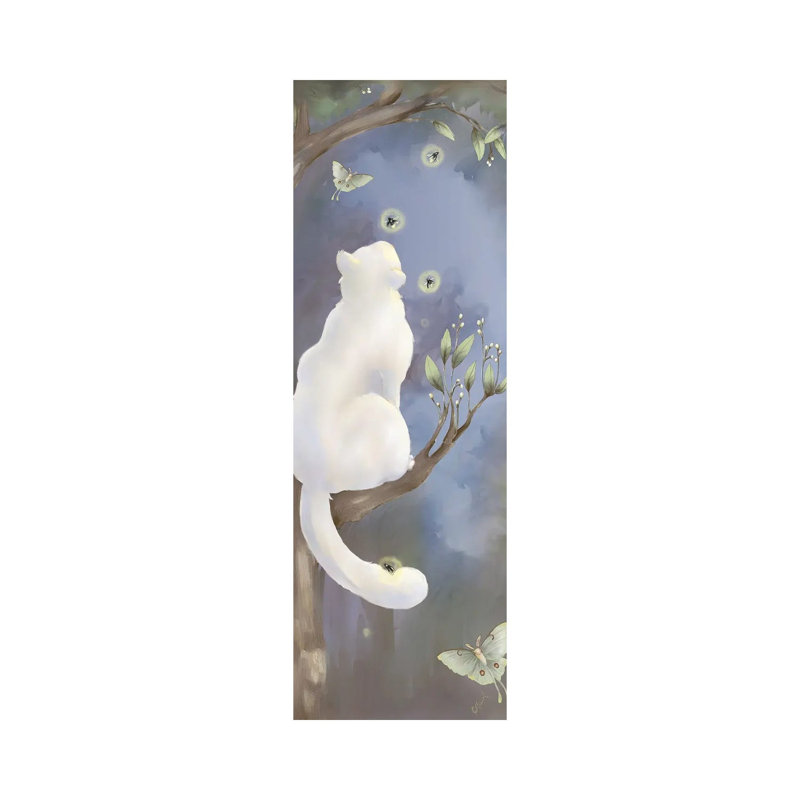 Fireflies - Panoramic Print on Canvas, Wrapped Canvas, 121.92 cm H x 40.64 cm W x 1.91 cm D