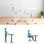 Bureau debout réglable blanc