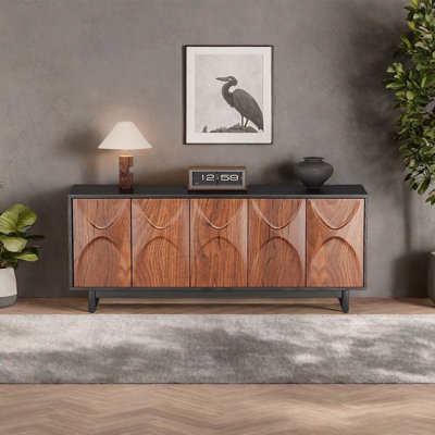 Chinese-style light luxury retro sideboard