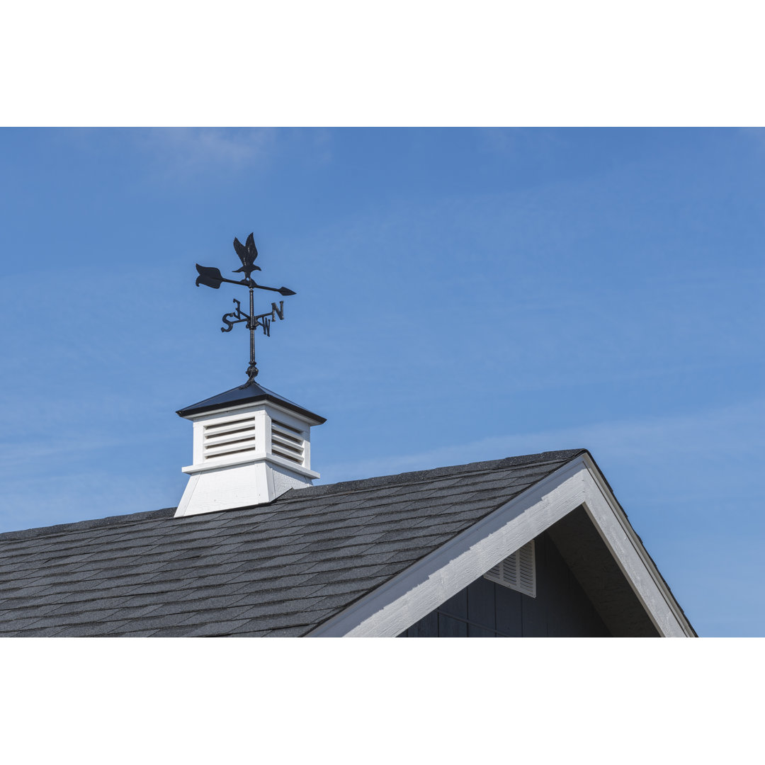 Wood Cupola with Eagle Weathervane EZ-Fit Sheds