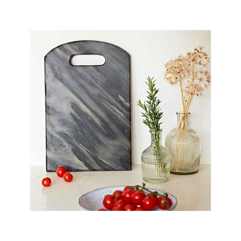 Grey Marble Rectangular Serving Board