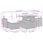 55cm Wide Patio Sofa with Cushions