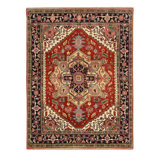Hand Woven Wool Oriental Area Rug