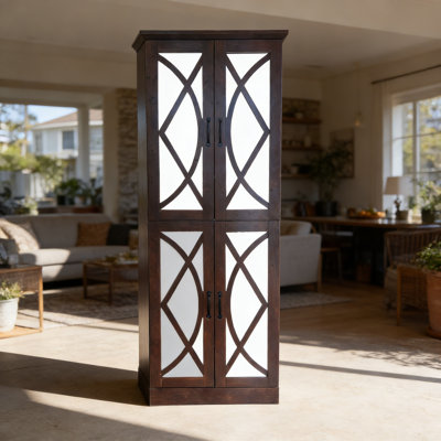 68-Inch Tall Shoe Cabinet with Doors, 8-Tier Shoe Storage Cabinet with Adjustable Shelves, Modern Shoe Organizer Shoe Rack Cabinet
