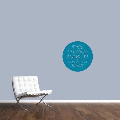 Stroupe Text & Numbers Wall Decal