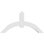 Archdale Architectural Grade PVC Gable Bracket