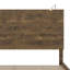 Lit plateforme Farmhouse avec deux lumières de chevet et table de chevet à 2 tiroirs-300946531-300946558