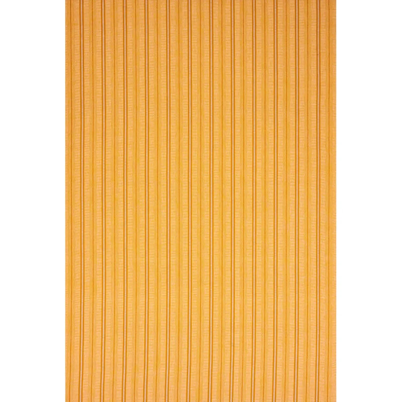 Schumacher x A Rum Fellow Panan Hand Woven Stripe Fabric, Yellow