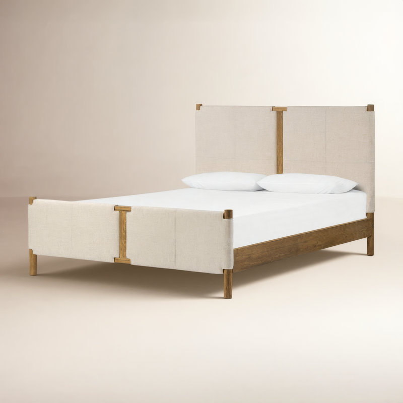 Ferree Bed-Antigo Natural-King, King, Antigo Natural