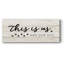 This is us and the dog - Impression sur toile tendue-393673177