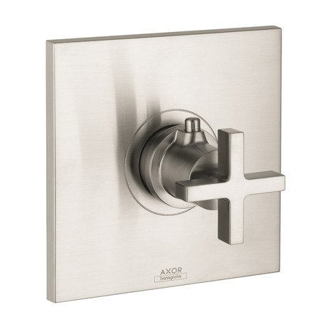 Citterio Thermostatic Trim Highflow with Cross Handle Valve Trim Only
