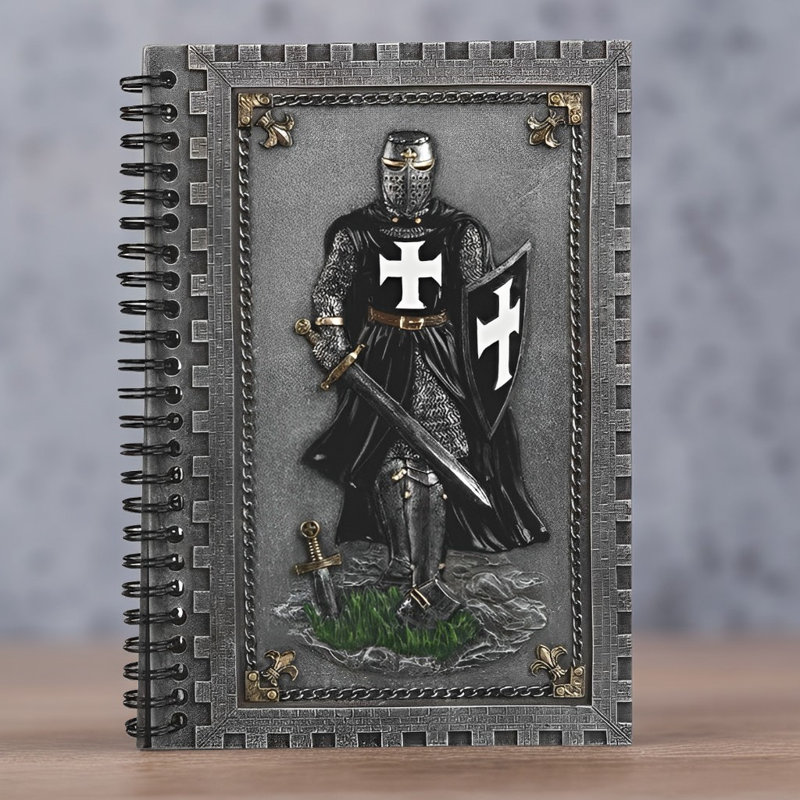Cahier croisé de 8,5 po, Gris