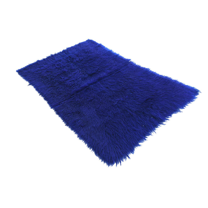 Tapis bleu Mosser