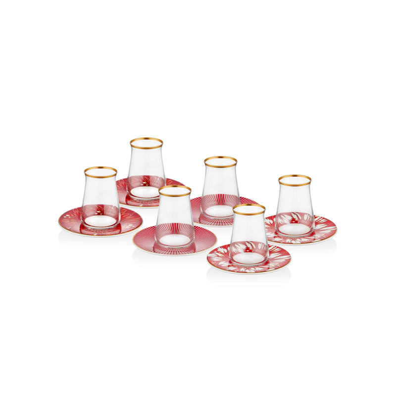 Ensemble de 6 oz 5 pièces Konnor Ensemble de verres à thé