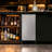 Chichef 15” Undercounter Crescent Ice Maker Machine, 25LBS/24H, Reversible Door
