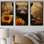 Baroque Bat Elegance - Art mural chauve-souris animal