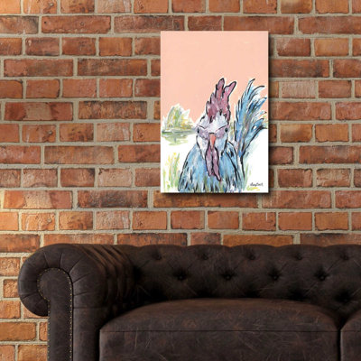 Cock-A-Doodle-Doo' by Roey Ebert, Acrylic Glass Wall Art, 16"x24"