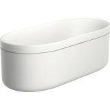 AXOR Suite Tubs Round with Pop-Up Drain, 74 1/8"