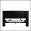 Structure de lit tapissier en similicuir avec éclairage DEL et connexion Bluetooth pour un confort moderne-868118727-868118721