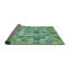 Tapis vert/bleu-112777736