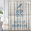 Rideau de douche avec 12 crochets Keep Calm Pen Line Creative Hipster-528773375