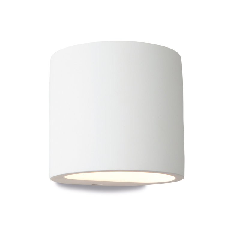 NINA Plaster Flush Mounted Sconce