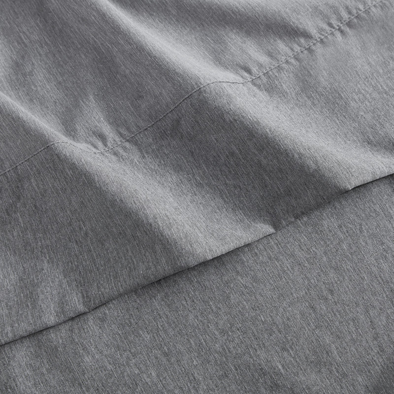 Ensemble de draps Kenneth Cole, Gris foncé, L'ensemble de draps pour très grand comprend deux