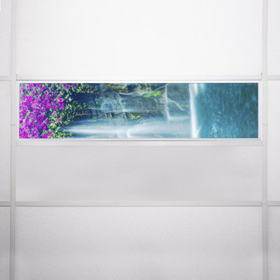 Couvre-lumière décoratif cascade flexible