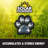 Bell+Howell Solar Powered Paw Print Disk Lights, Wireless Auto On/Off Solar Pathway Garden Lights